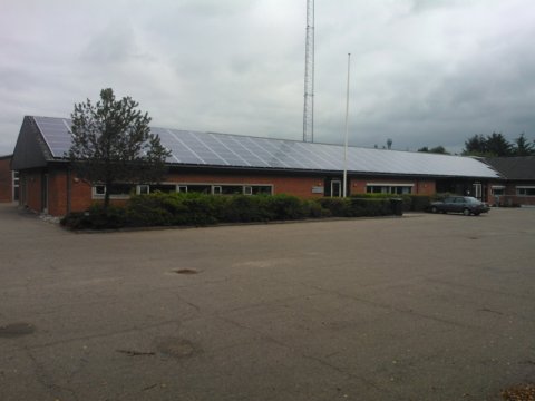 Erhvervs solcelleanlæg - Skanderborg